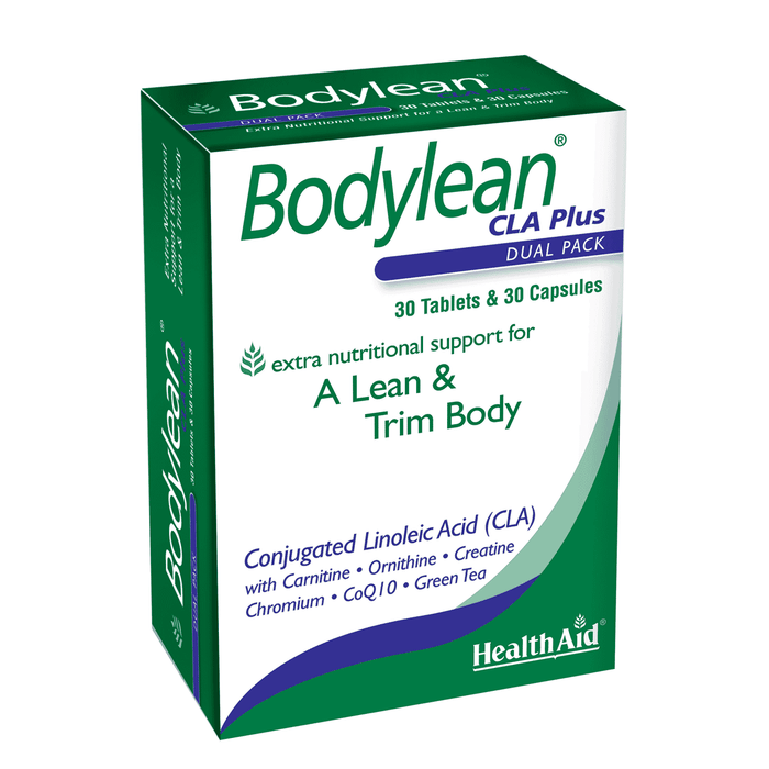 Health Aid Bodylean CLA Plus 30 Tablets & 30 Capsules