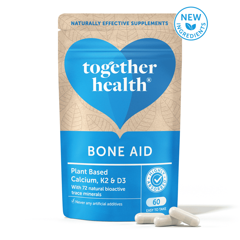 Together Health Bone Aid Plant Based Calcium, K2 & D3 60s