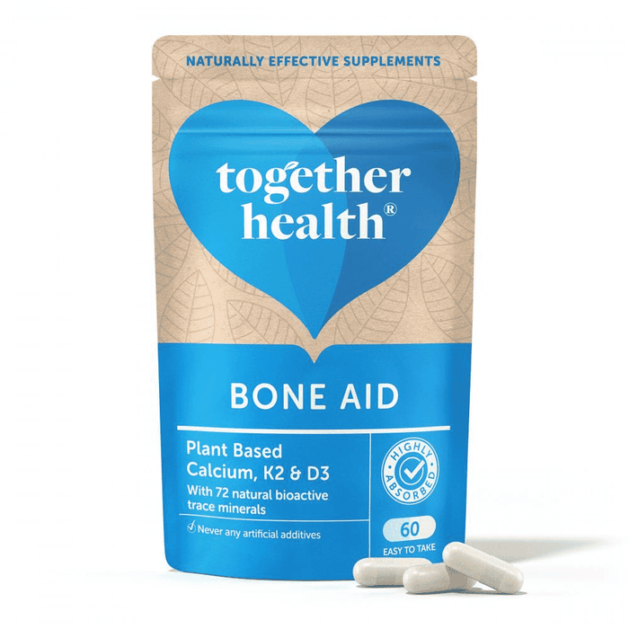 Together Health Bone Aid Plant Based Calcium, K2 & D3 60s