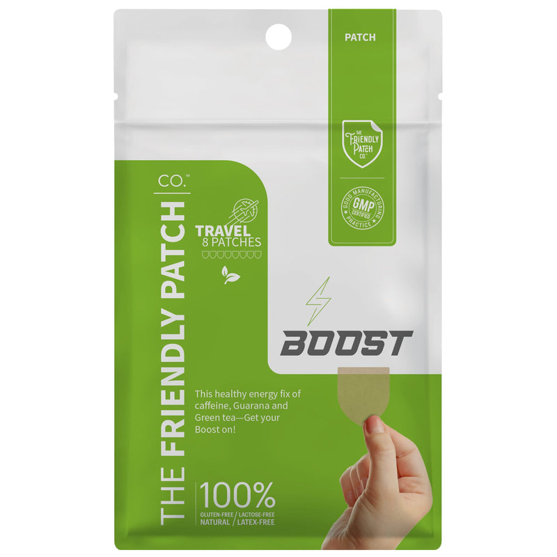 The Friendly Patch Co Boost Travel 8 Patches