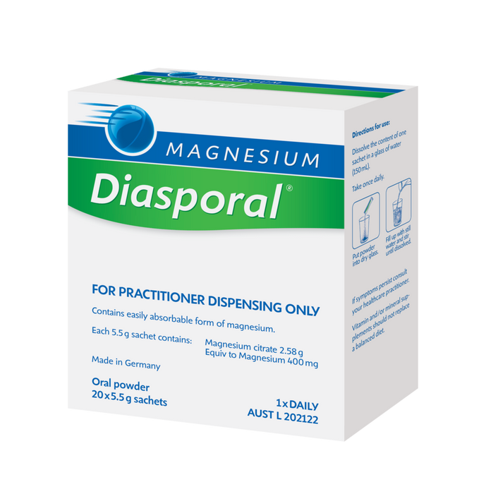 Magnesium Diasporal Magnesium Diasporal 20x5.5g Sachets - Dennis the Chemist