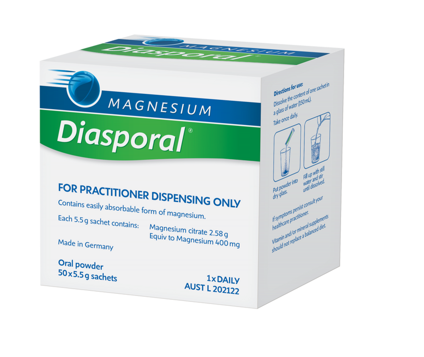 Magnesium Diasporal Magnesium Diasporal 50x5.5g Sachets - Dennis the Chemist