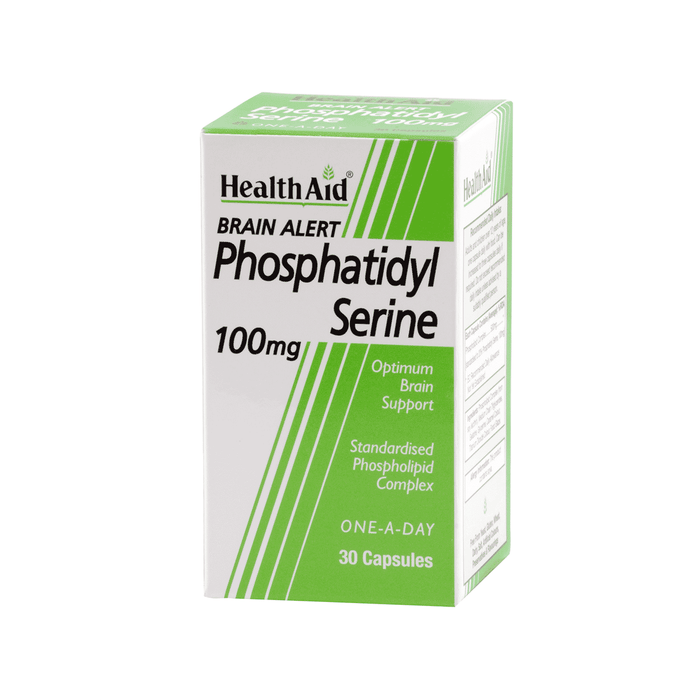 Health Aid Brain Alert Phosphatidyl Serine 100mg 30s