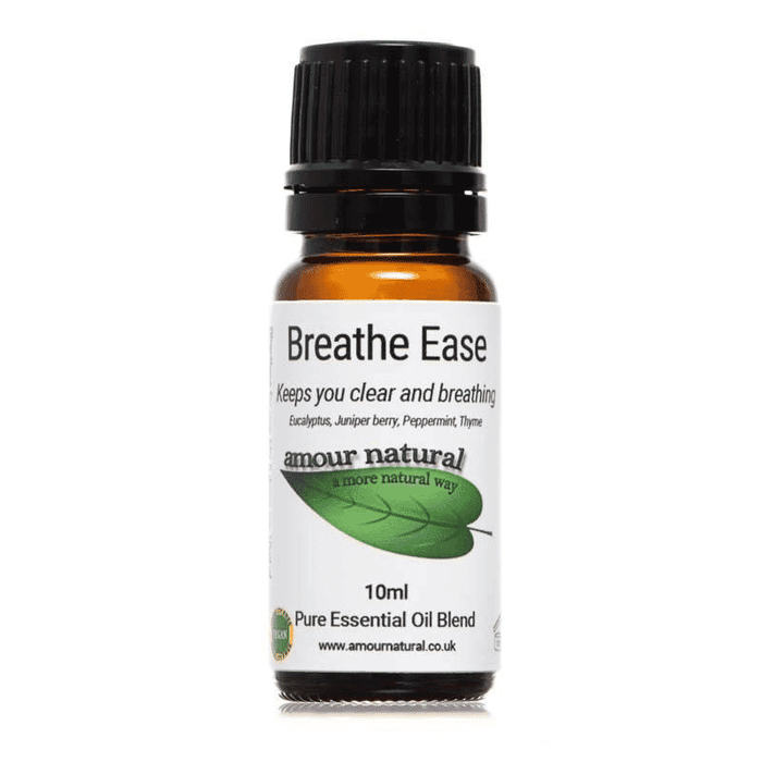 Amour Natural Breathe Ease Pure Essential Oil Blend 10ml