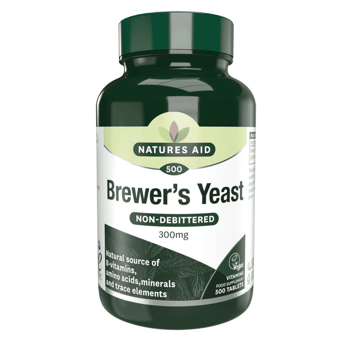 Natures Aid Brewer's Yeast (Non-Debittered) 300mg 500s