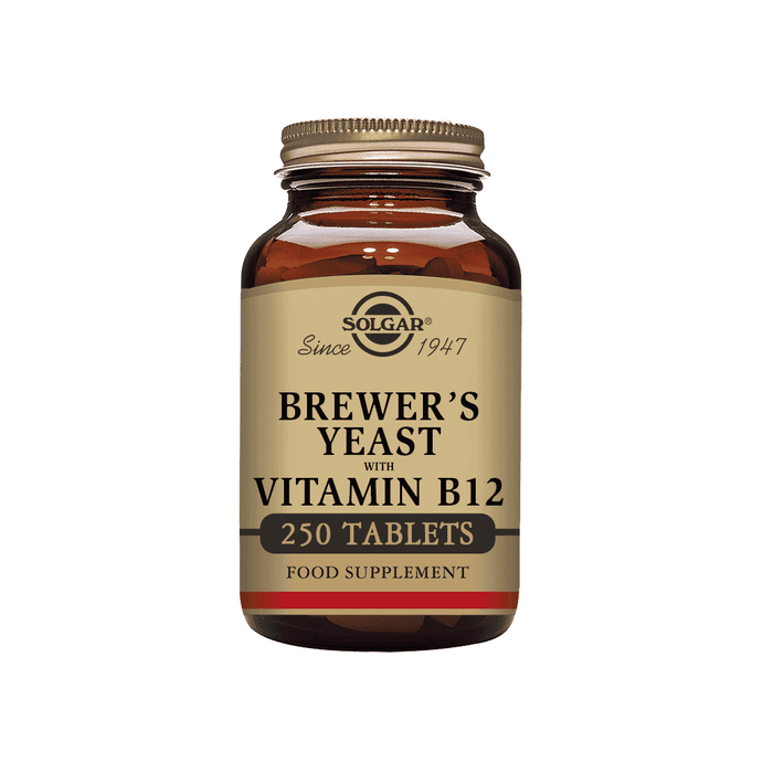 Solgar Brewer's Yeast with Vitamin B12 250s