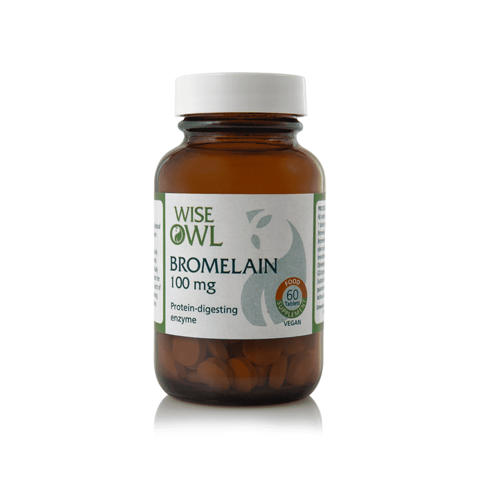 Wise Owl Bromelain 100mg 60s