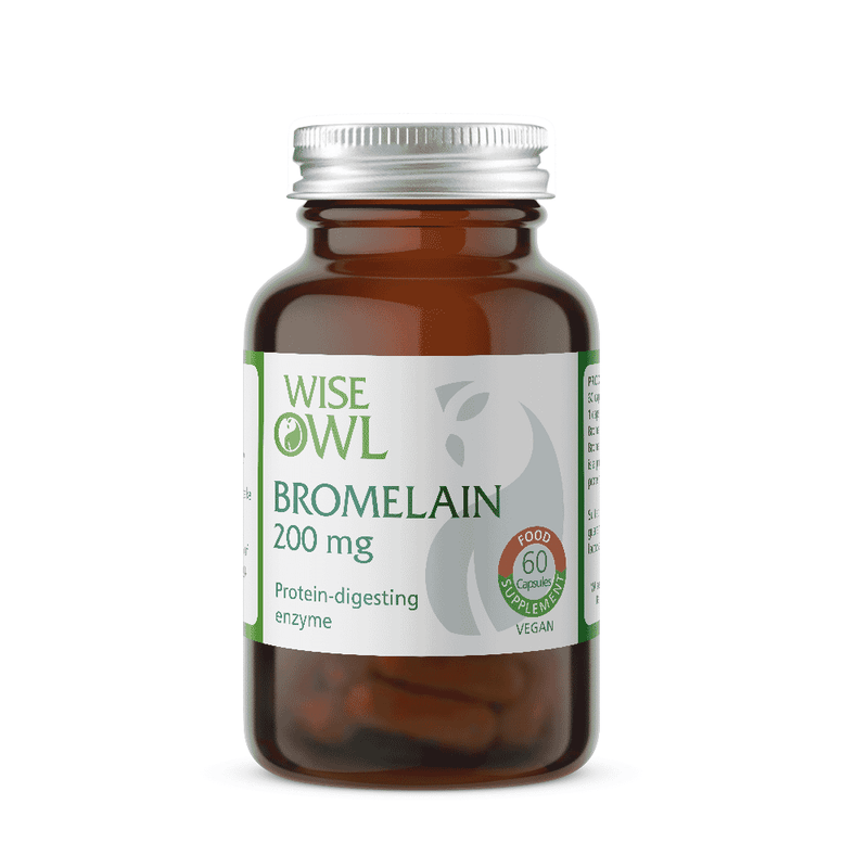 Wise Owl Bromelain 200mg