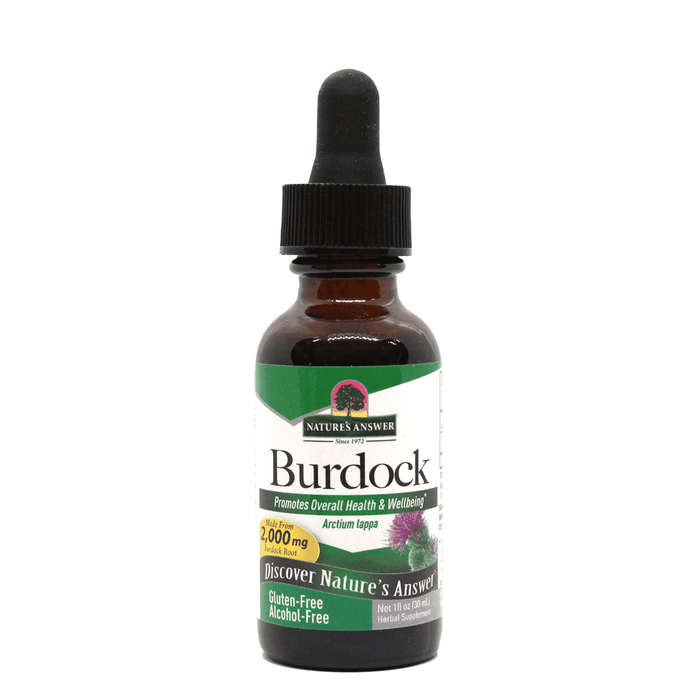 Nature's Answer Burdock (Alcohol-Free) 30ml