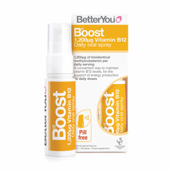 BetterYou B12 Boost Daily Oral Spray 25ml - Dennis the Chemist