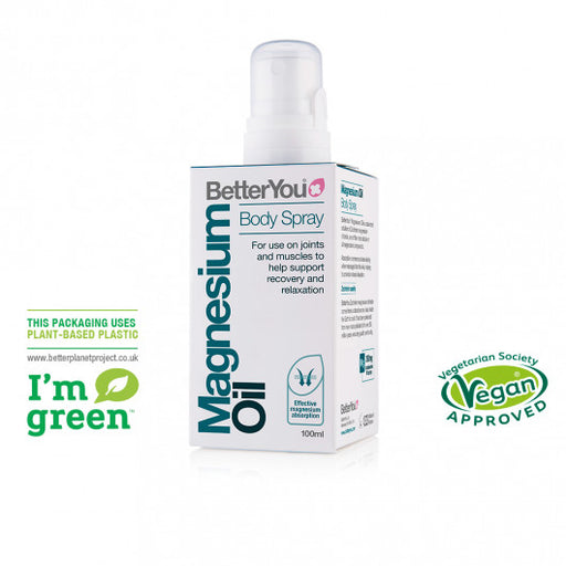 BetterYou Magnesium Oil Body Spray 100ml - Dennis the Chemist