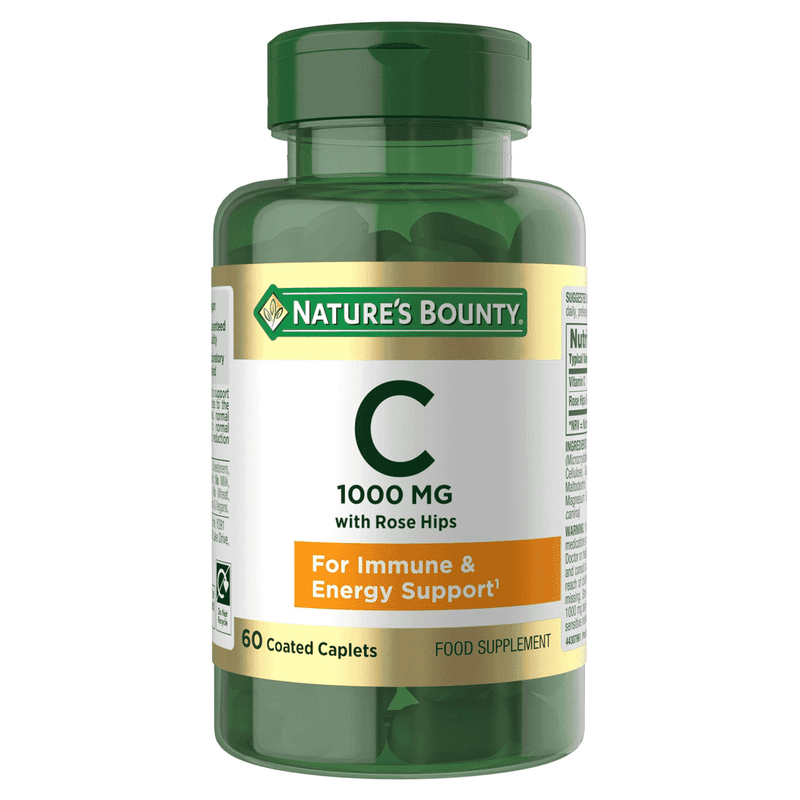 Nature's Bounty C 1000mg with Rose Hips 60s