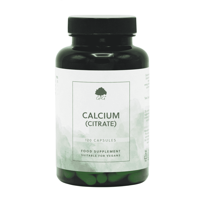G&G Vitamins Calcium (Citrate) 120’s