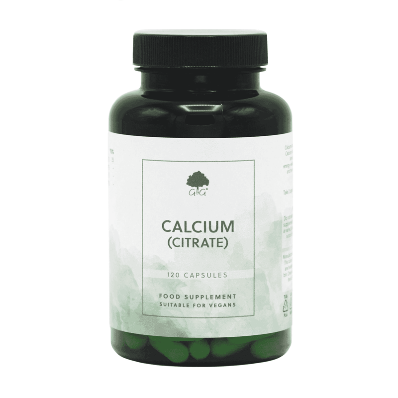 G&G Vitamins Calcium (Citrate) 120’s
