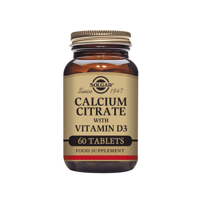 Solgar Calcium Citrate with Vitamin D3 60s