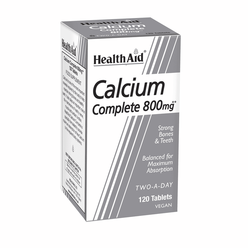 Health Aid Calcium Complete 800mg 120s