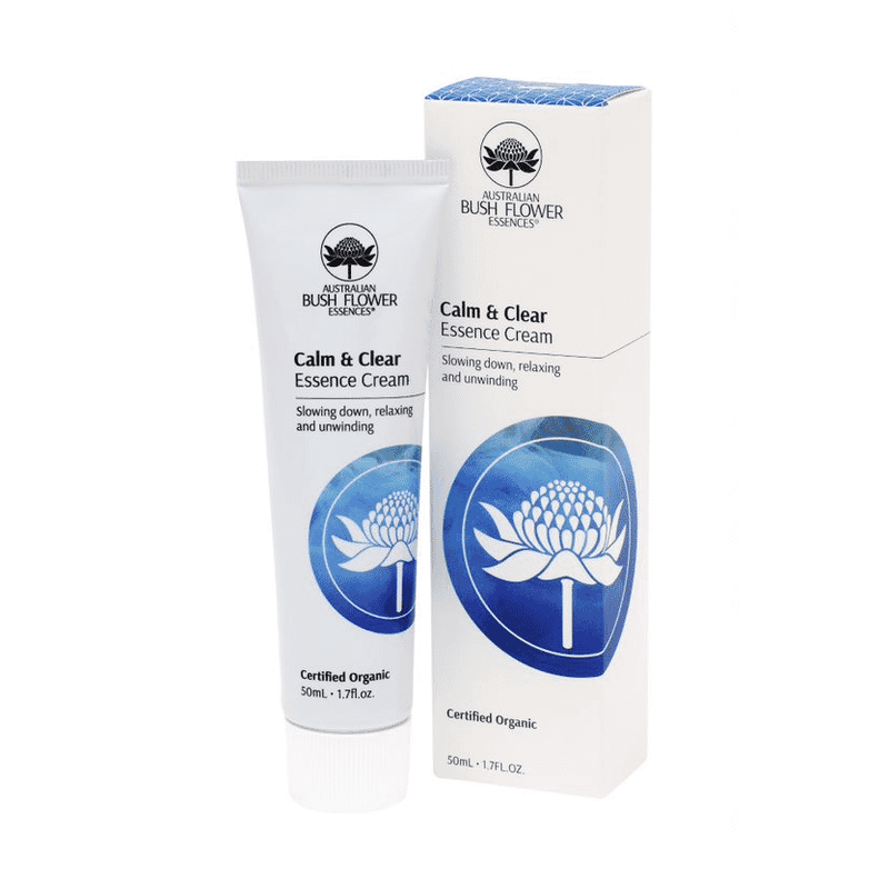 Australian Bush Flower Essences Calm & Clear Essence Cream 50ml