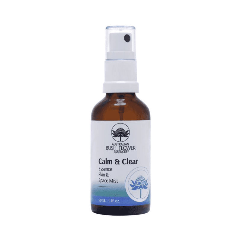 Australian Bush Flower Essences Calm & Clear Skin & Space Mist 50ml