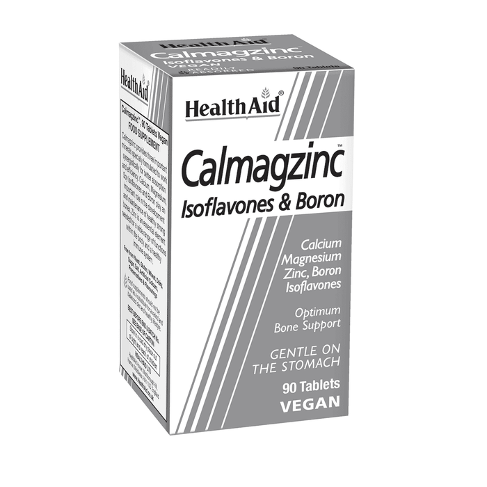 Health Aid Calmagzinc Isoflavones & Boron 90s