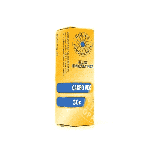 Helios Carbo Veg 30c 100s