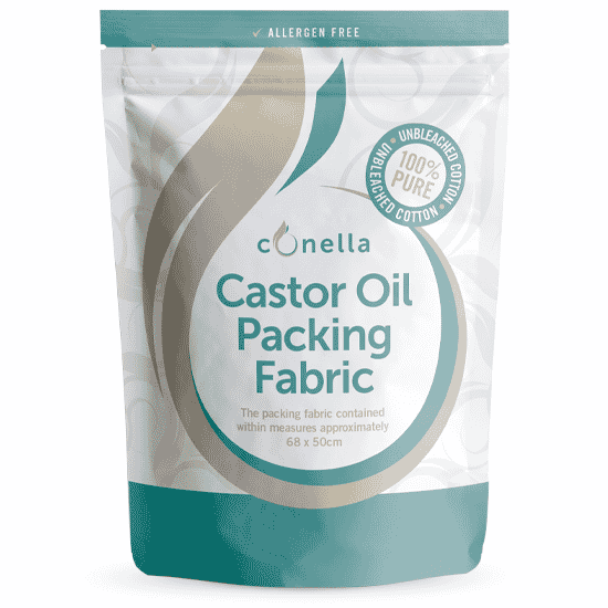 Conella Castor Oil Packing Fabric 68 x 50cm