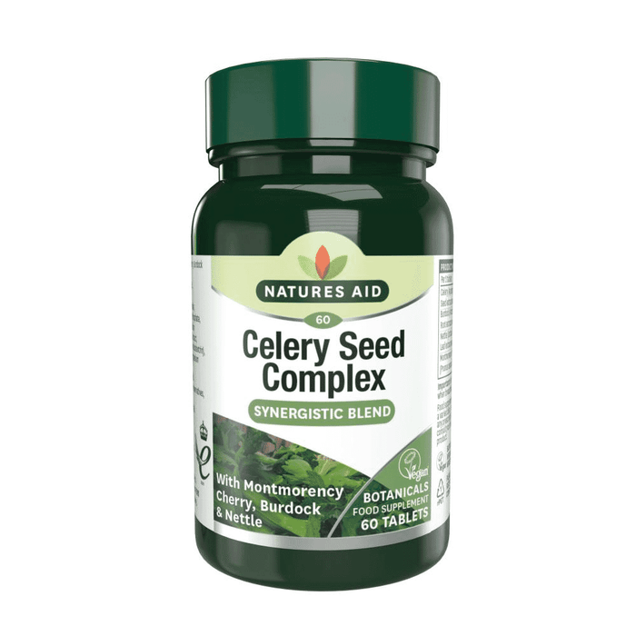 Natures Aid Celery Seed Complex (Synergistic Blend) 60s