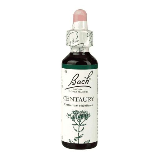 Bach Original Flower Remedies Centaury, Centaurium umbellatum, natural herbal remedy in dropper bottle