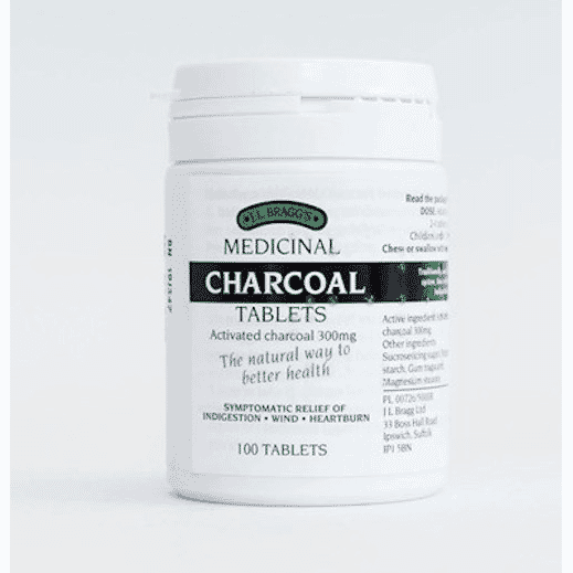 Bragg's Charcoal Tablets 100s