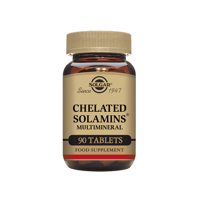Solgar Chelated Solamins Multimineral 90's (Tablets )