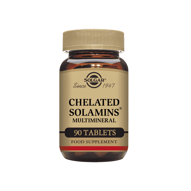 Solgar Chelated Solamins Multimineral 90's (Tablets )