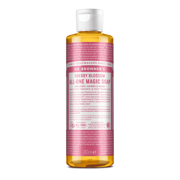Dr Bronner's Magic Soaps Cherry Blossom All-One Magic Soap 240ml