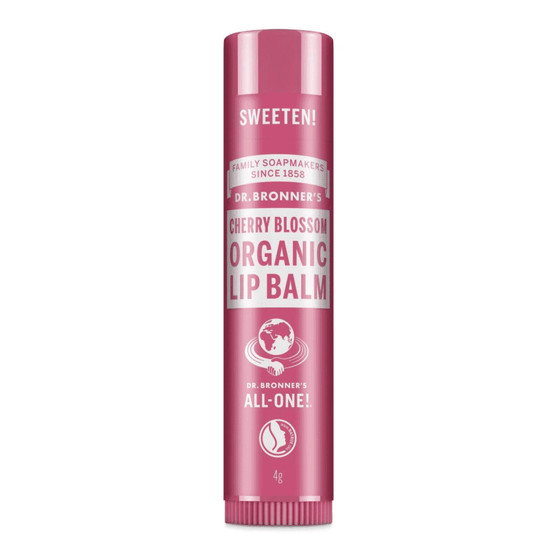 Dr Bronner's Magic Soaps Cherry Blossom Organic Lip Balm 4g