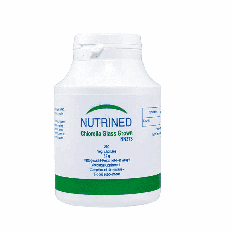 Nutrined Chlorella Glass Grown 200s