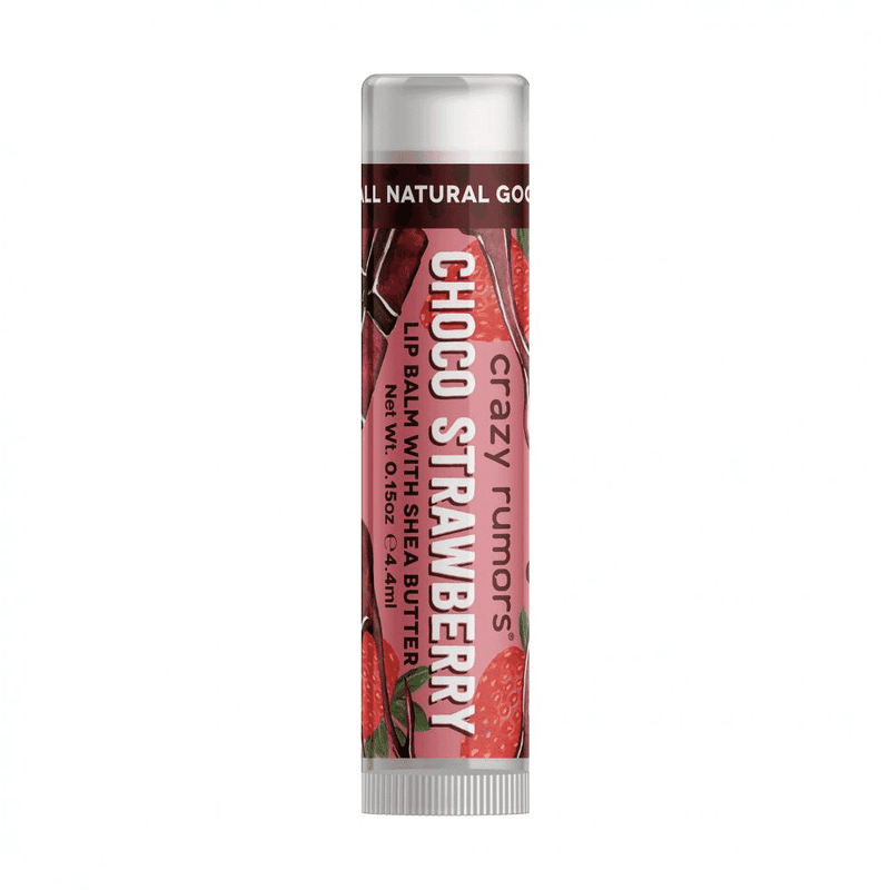 Crazy Rumors Choco Strawberry Lip Balm with Shea Butter