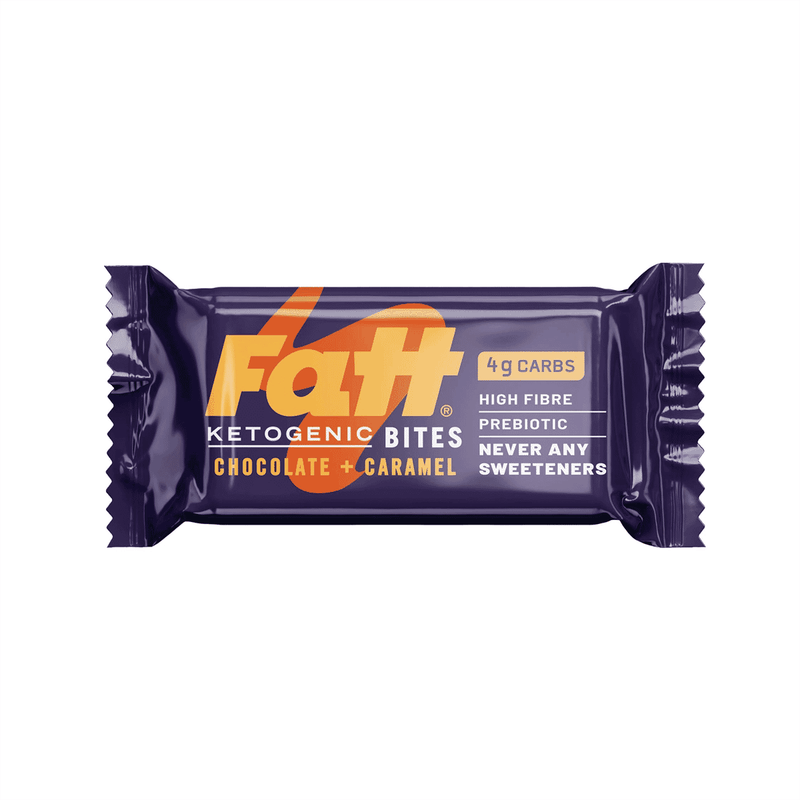 Fatt Chocolate + Caramel Ketogenic Bites 35g SINGLE
