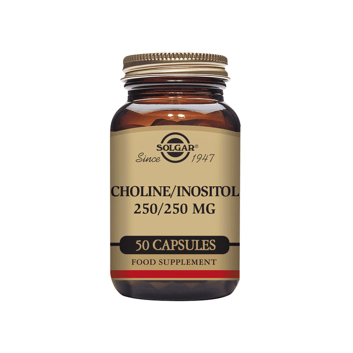 Solgar Choline/Inositol 250/250mg 50s