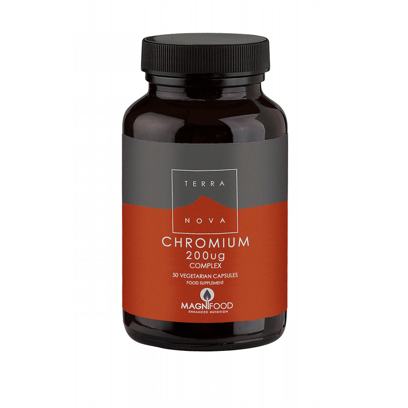 Terranova Chromium 200ug Complex 100s