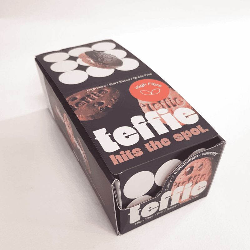 Teffie Cinnamon Bun 12 x 35g CASE
