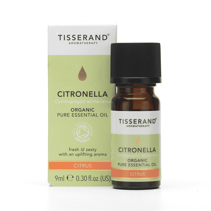 Tisserand Citronella Organic Pure Essential Oil 9ml