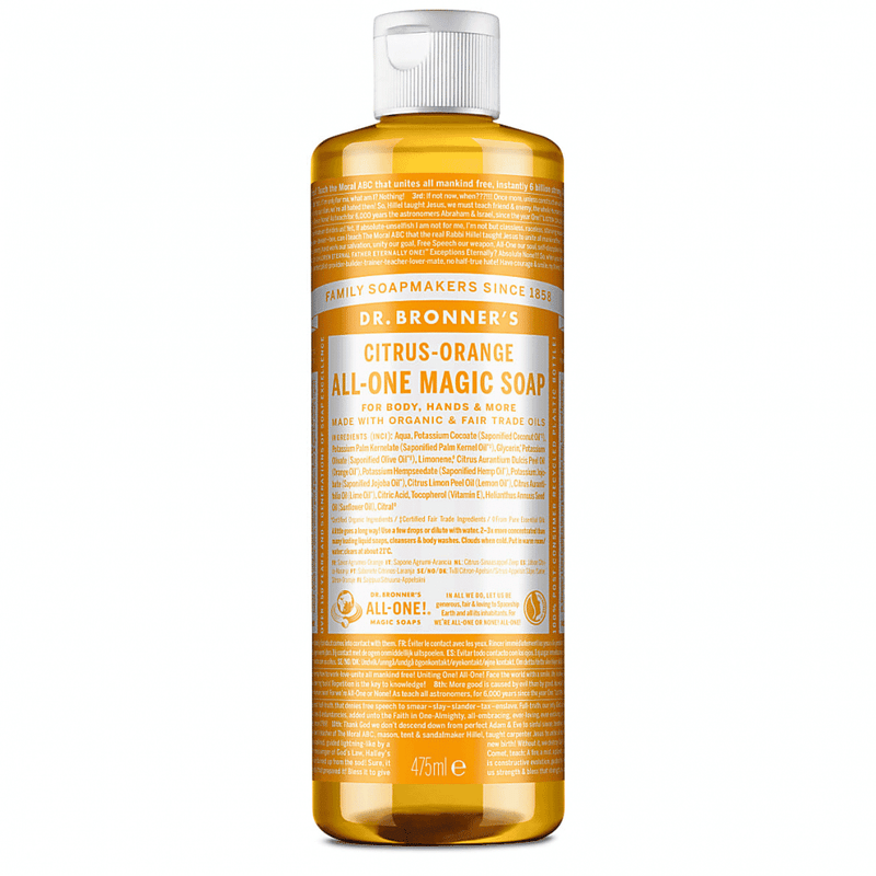 Dr Bronner's Magic Soaps Citrus-Orange All-One Magic Soap 475ml