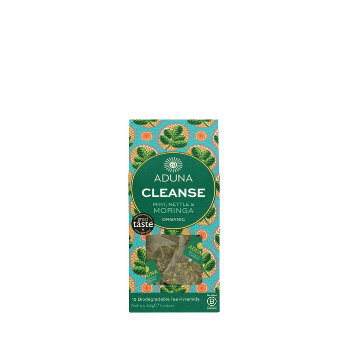 Aduna Cleanse Mint, Nettle & Moringa Organic 15 Tea Pyramids