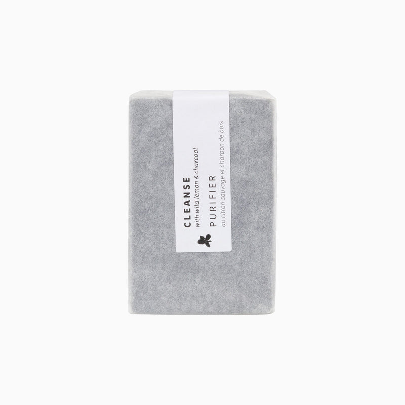Aqua Oleum Cleanse Soap Bar Wild Lemon & Charcoal 95g