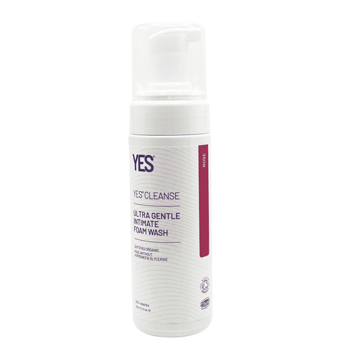 YES Cleanse Ultra Gentle Intimate Foam Wash Rose 150ml
