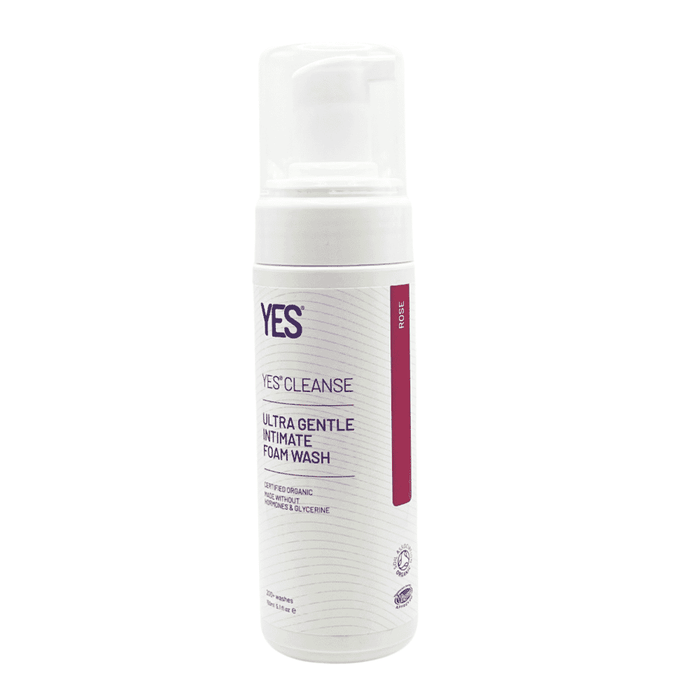 YES Cleanse Ultra Gentle Intimate Foam Wash Rose 150ml