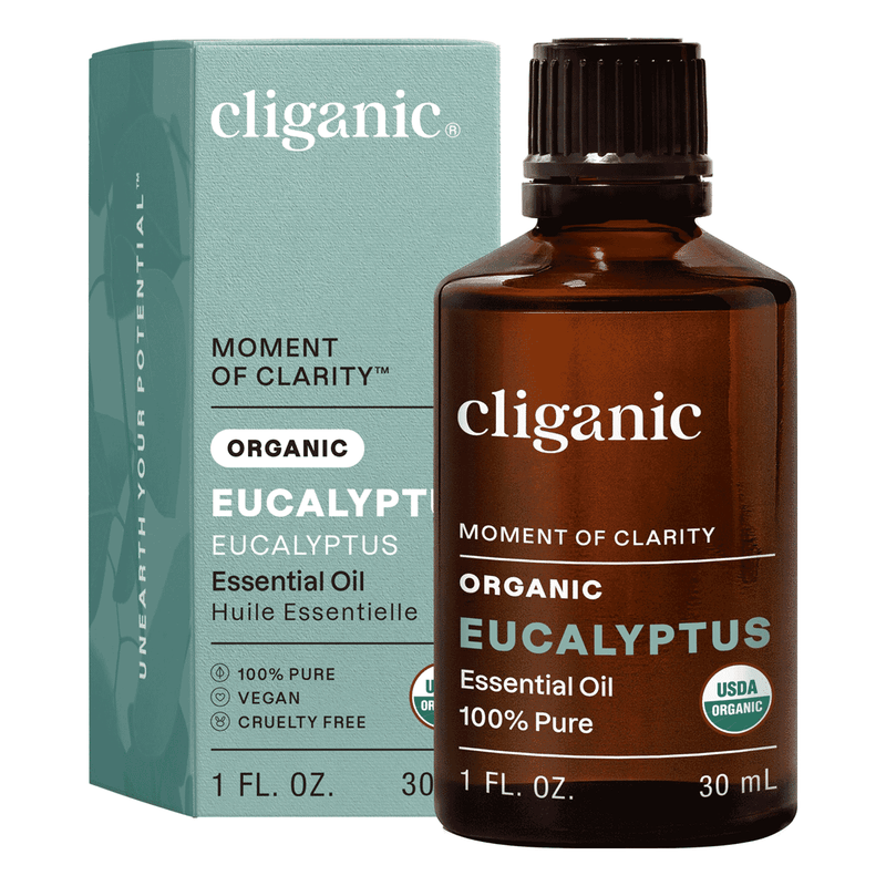 Cliganic Organic Eucalyptus Oil, 1oz