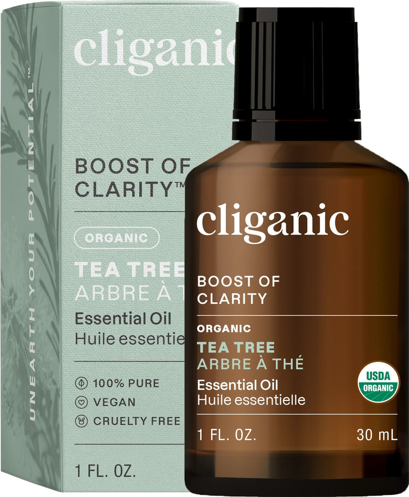 Cliganic Organic Tea Tree Oil, 1oz
