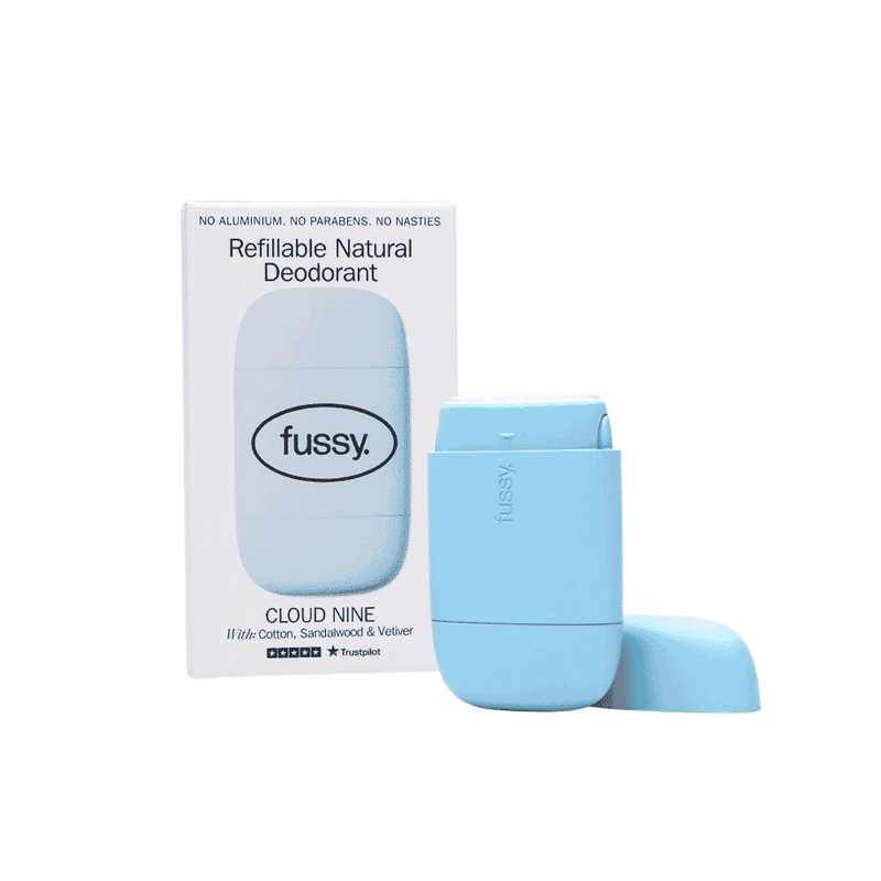 Fussy Cloud Nine Refillable Natural Deodorant Starter Pack 40g