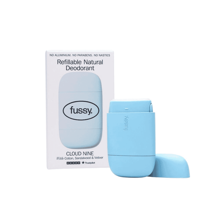 Fussy Cloud Nine Refillable Natural Deodorant Starter Pack 40g
