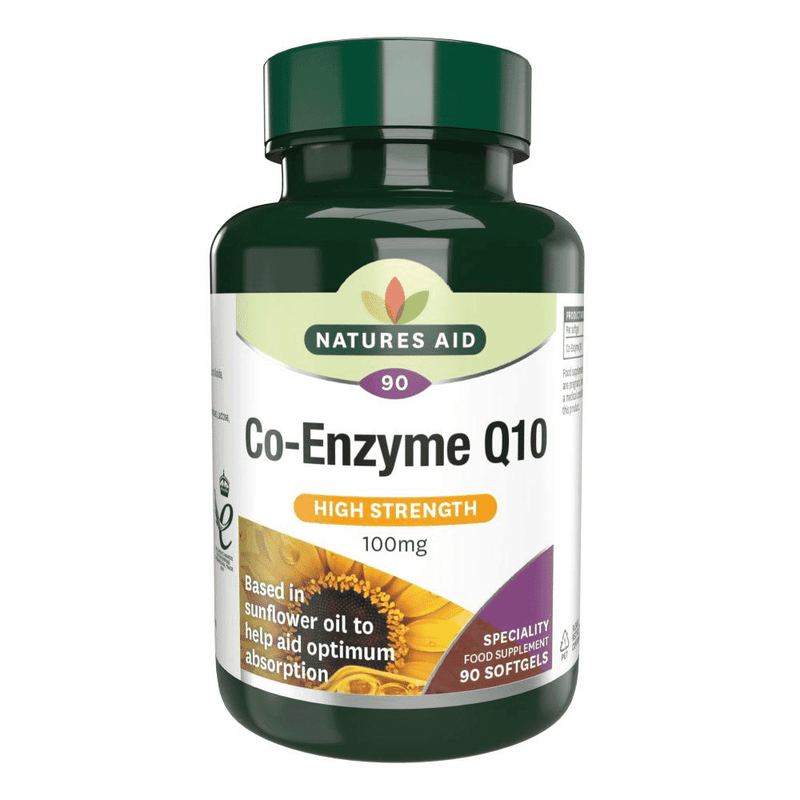 Natures Aid Co-Enzyme Q10 (High Strength) 100mg 90s