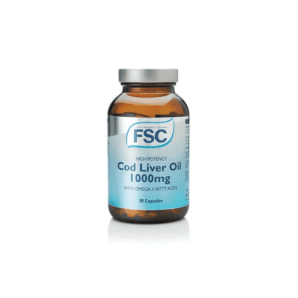 FSC (The Food Supplement Company) Cod Liver Oil 1000mg 90s